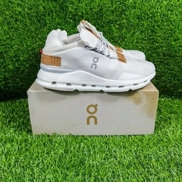 🥨🥨On Running Cloudnova White Pearl Brown - Picture 1 of 6